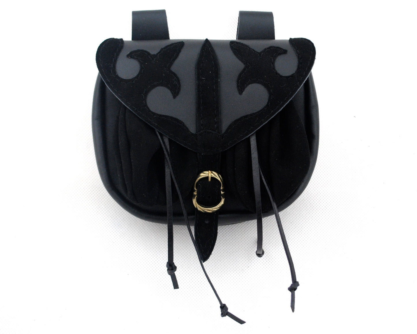 Sakiewka średniowieczna, ozdobna z mieszkami