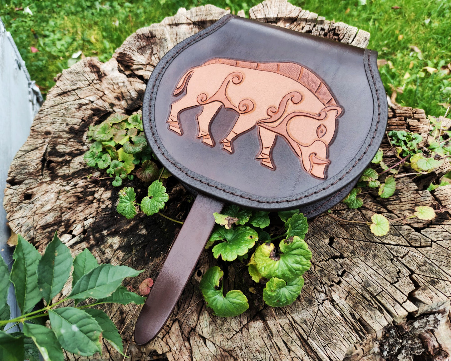 Piktische Gürteltasche - Wildschwein von Dores